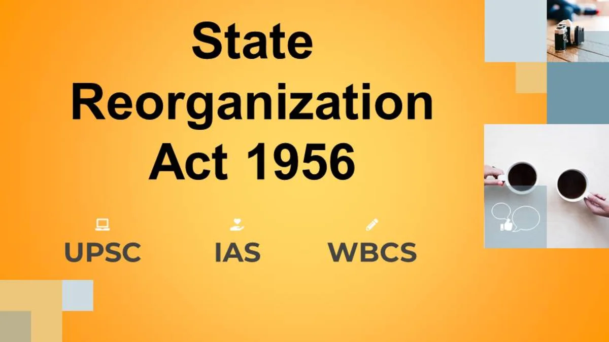 State Reorganization Act 1956 gk notes